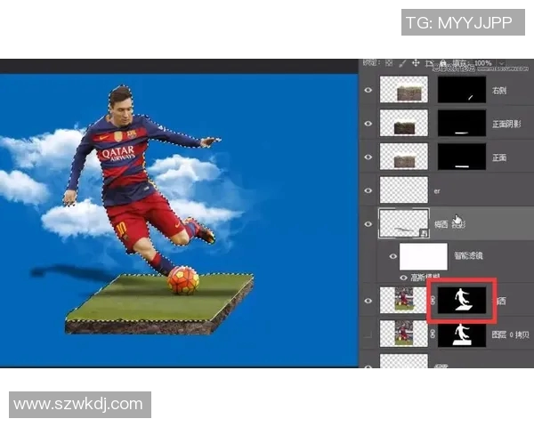 操控足球明星特效图片的创意设计与制作技巧分享
